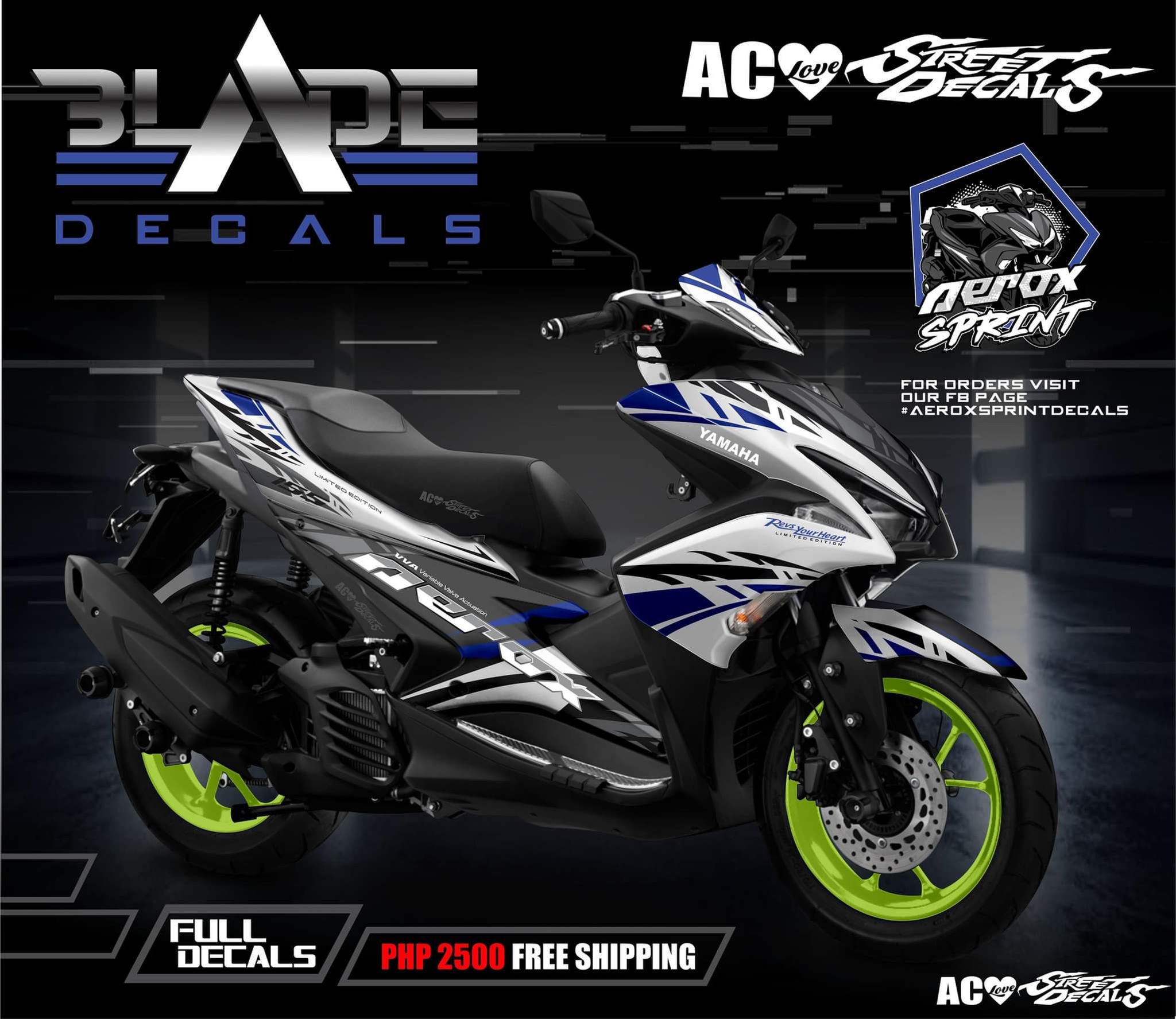 Aerox Blade Decals