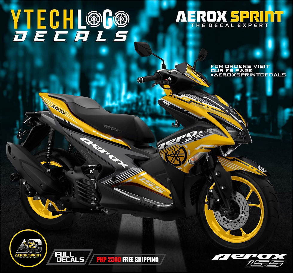 Thumbnail: Aerox YTech Logo Decals