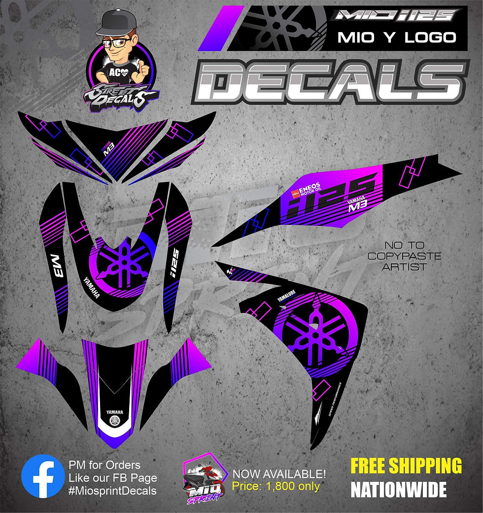 Thumbnail: Mio Y Logo Decals