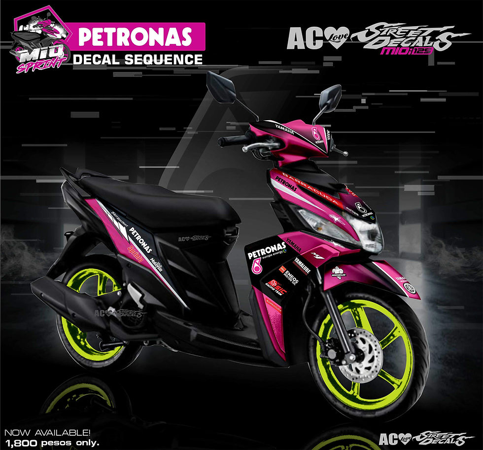 Thumbnail: Mio Petronas Decals