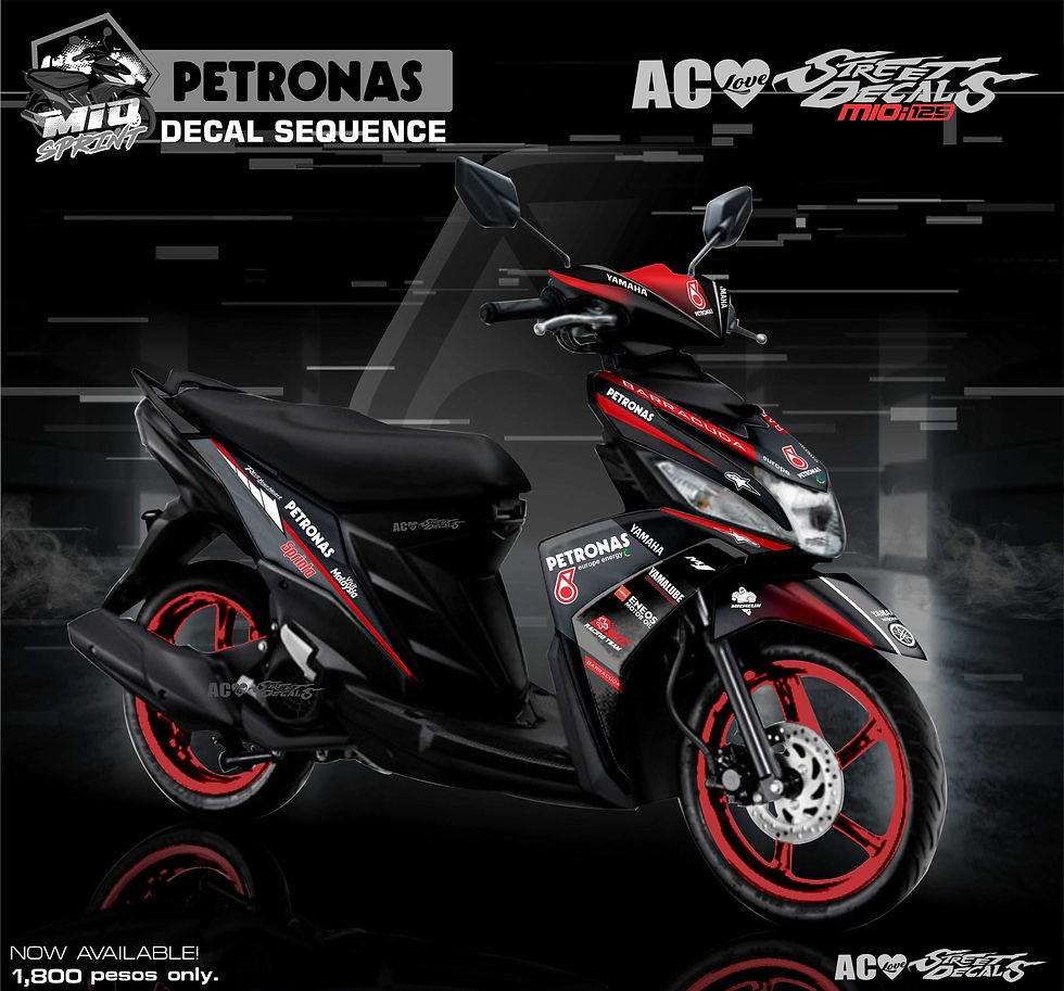 Thumbnail: Mio Petronas Decals