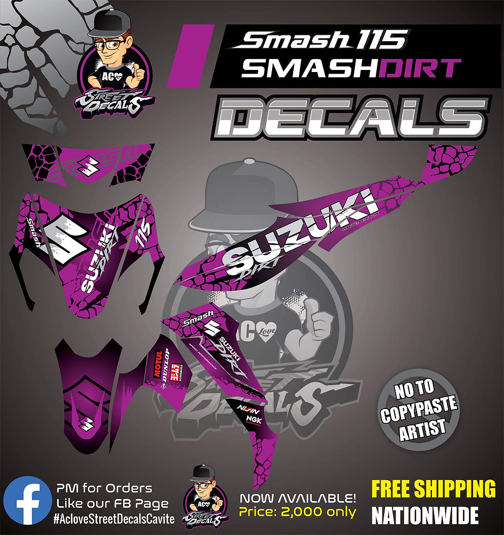 Thumbnail: Smash Dirt Decals