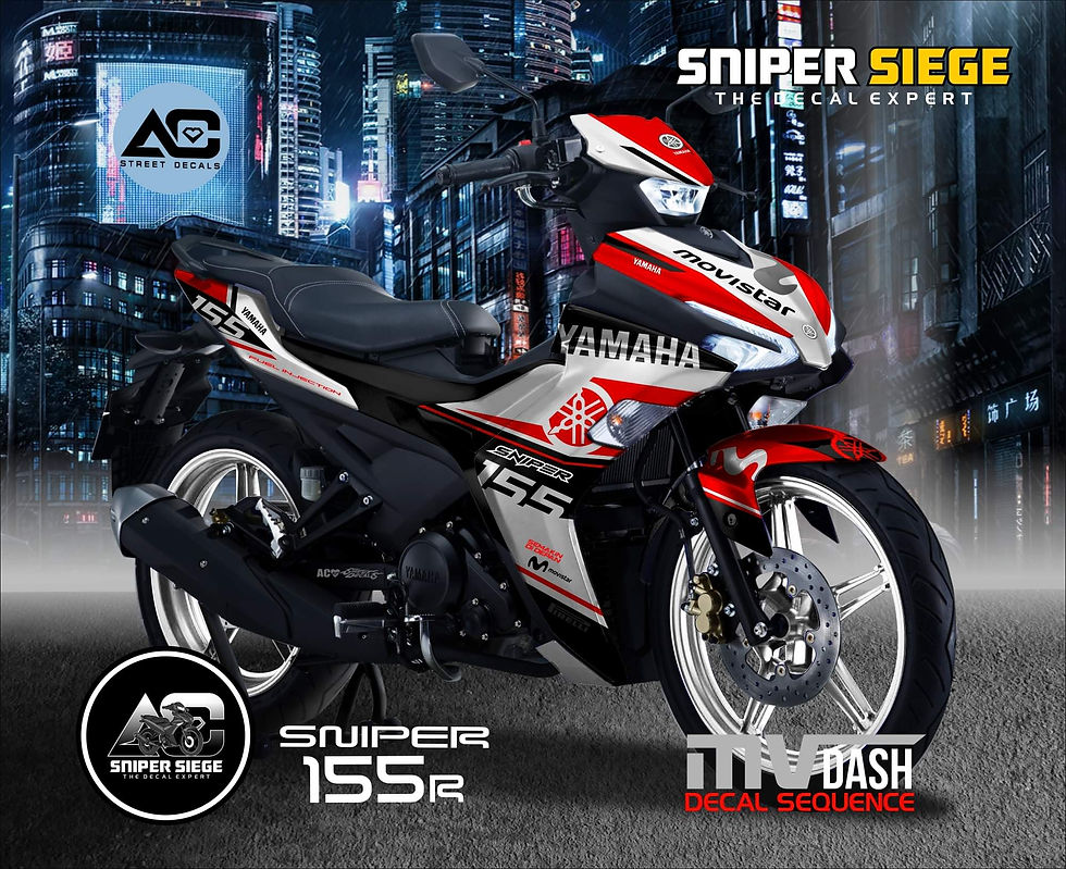 Thumbnail: Sniper 155 MV Dash Decals