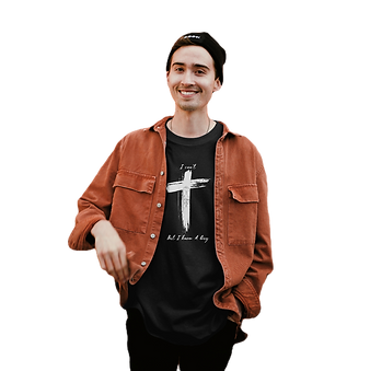 Cross T-shirt, Faith and inspiration