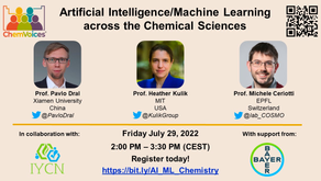 ChemVoices: Artificial Intelligence/Machine Learning across the Chemical Sciences