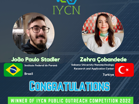 4th IYCN Experiment Competition Winners Announced!