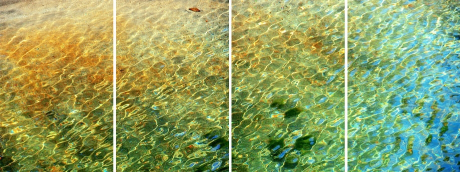 DAY 142:  "WATER PATTERNS"  -  2015  Villa de la Angostura, Argentina
