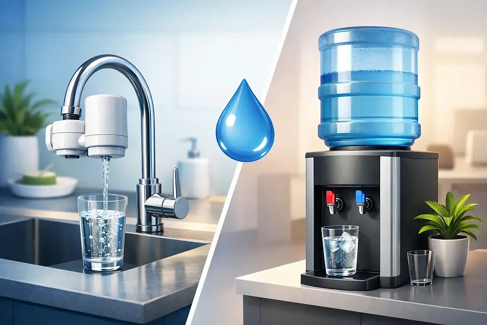 Tap Water Filter vs Water Cooler: Which Is Better?