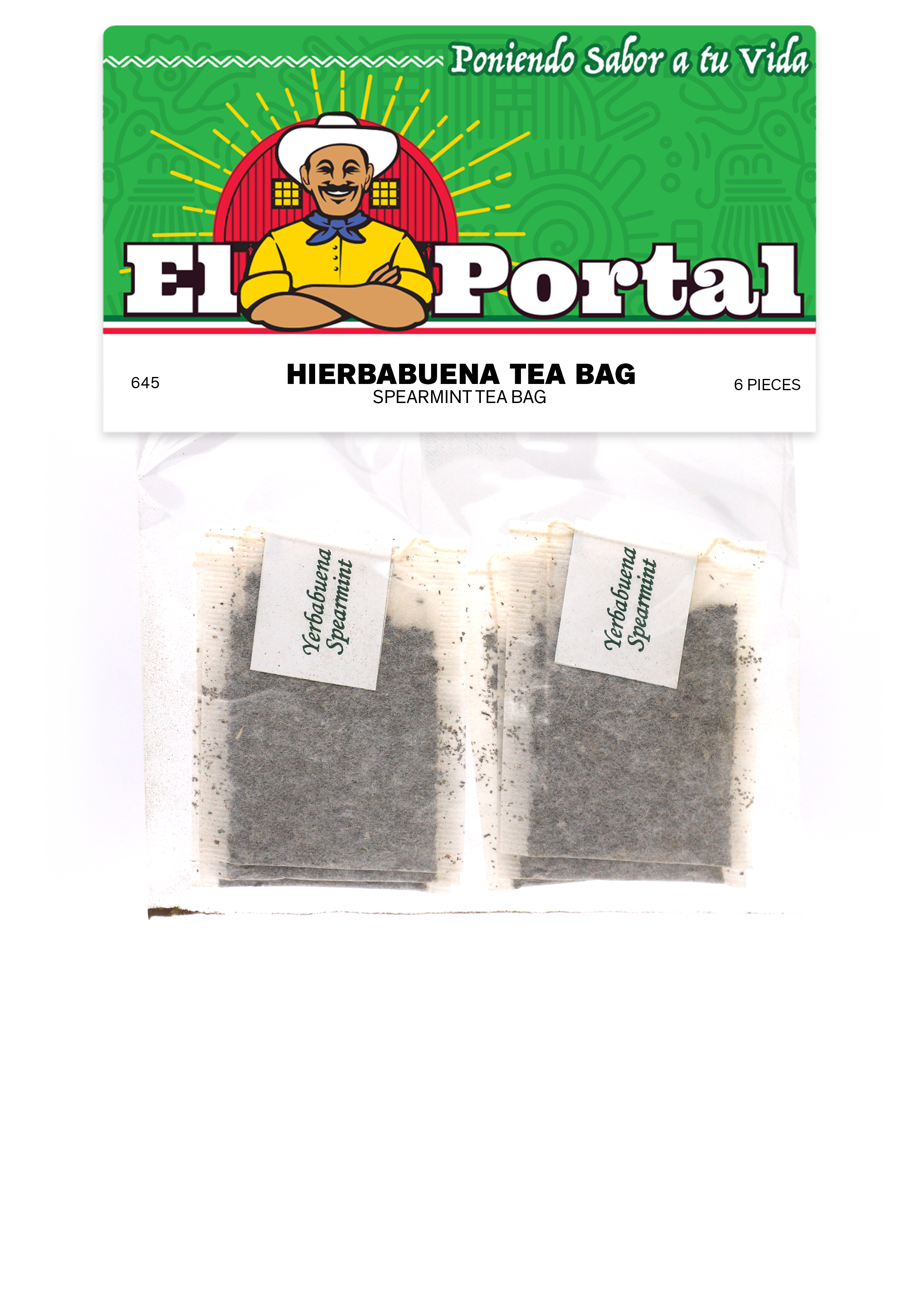 Te de Hierbabuena 6pcs
