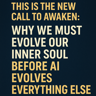 The Soul Must Evolve Now: Before AI Redefines What It Means to Be Human
