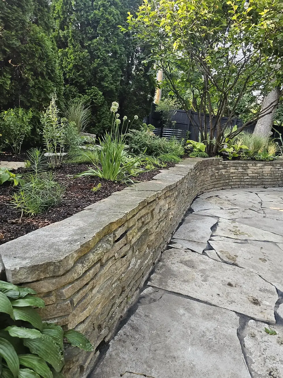 Retaining wall