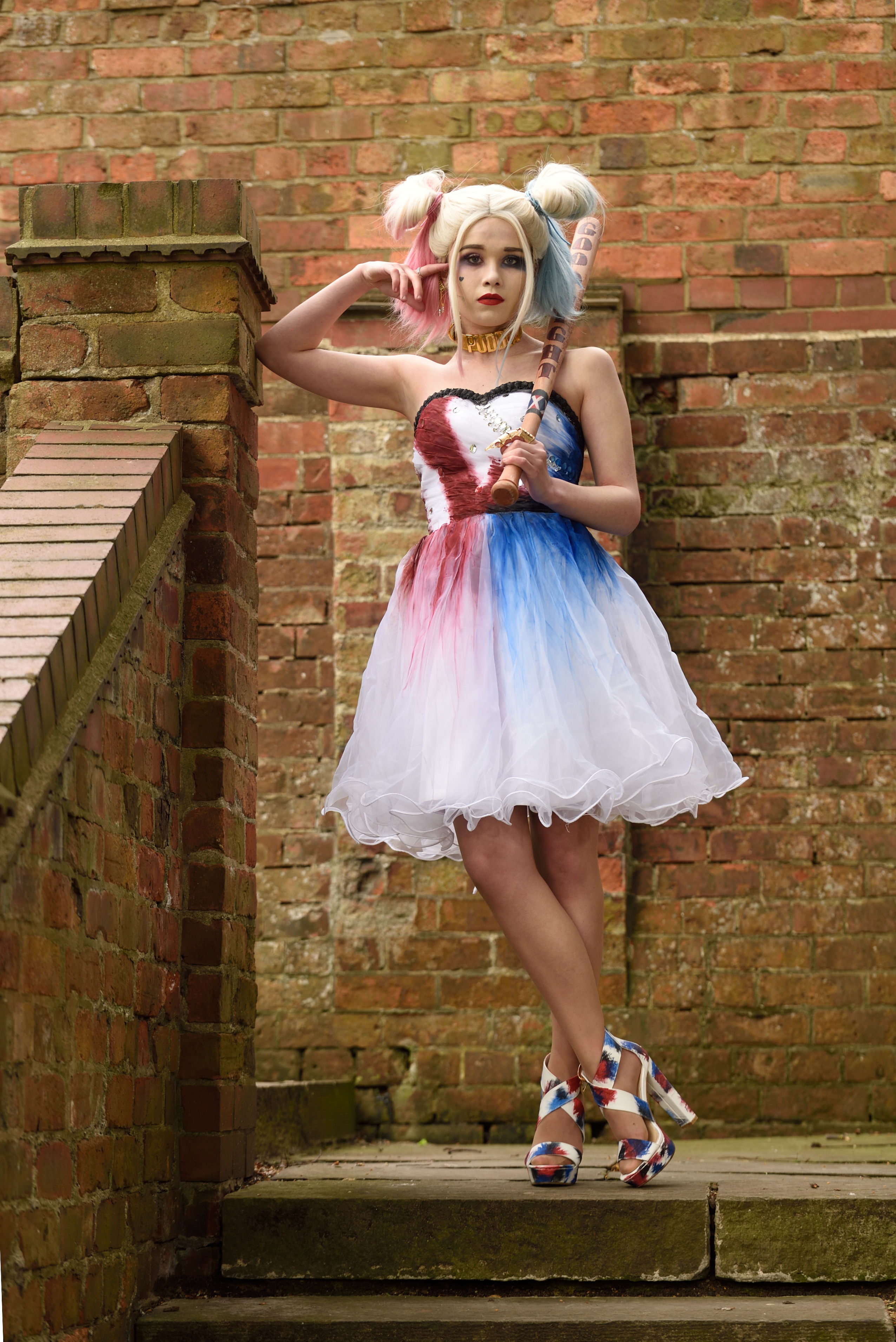 Wedding Harley Quinn dress
