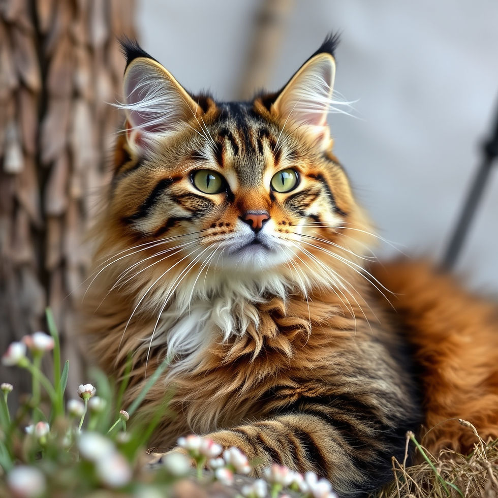 Chat Sibérien : doux et hypoallergénique