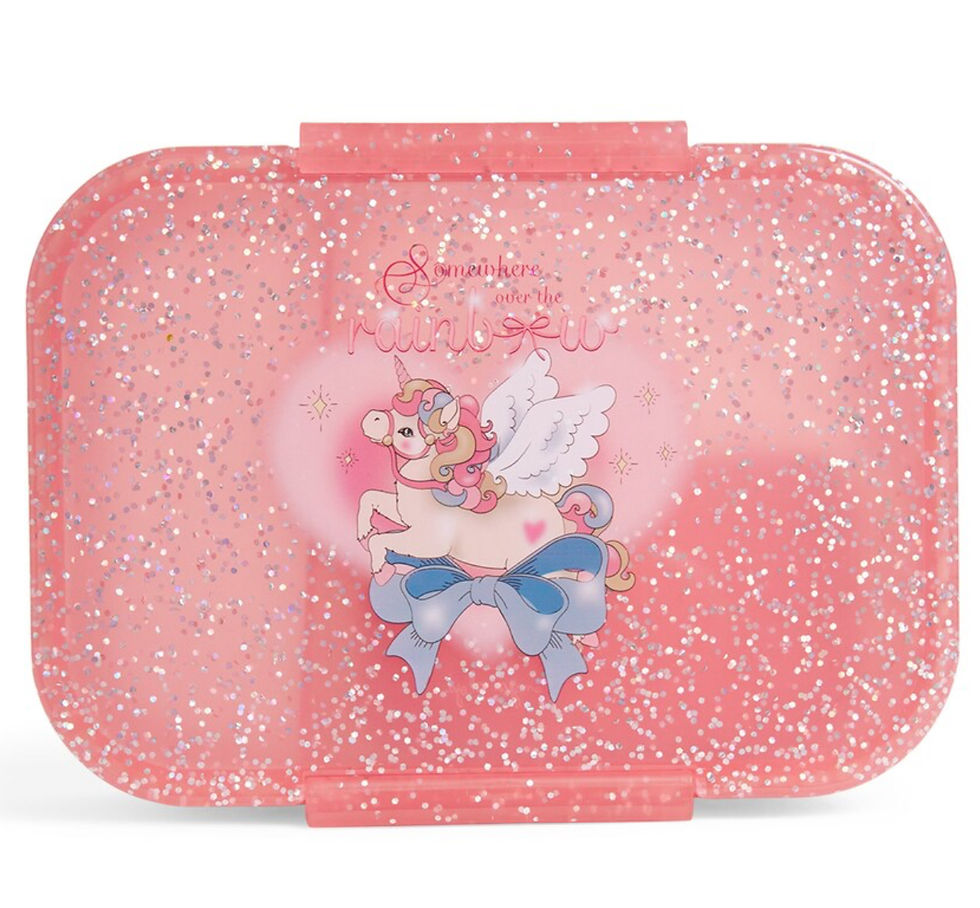 Konges Slojd - Lunchbox / Brotdose Glitter Rosa