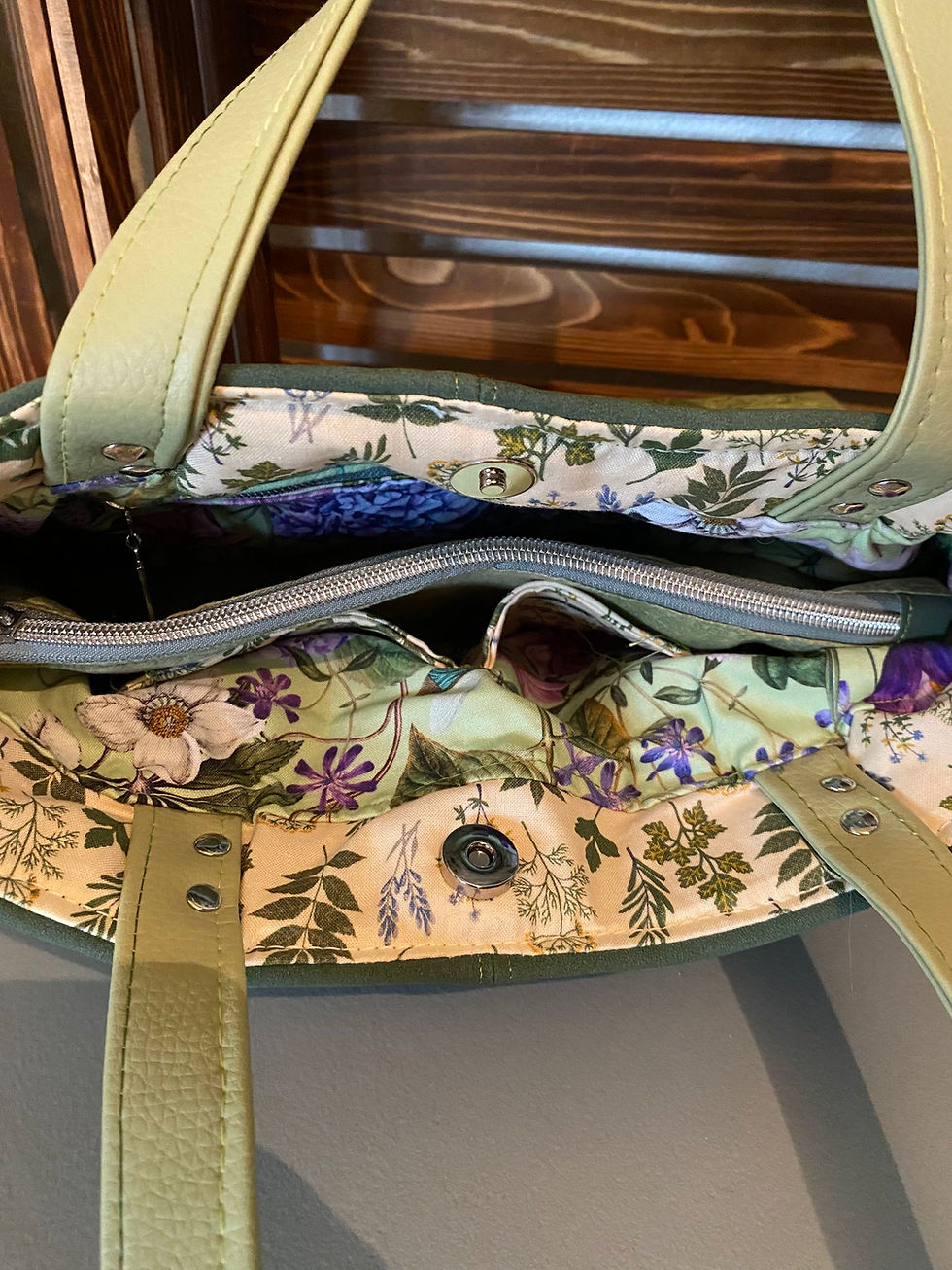 Thumbnail: Faux Leather Handbag 