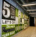 Painted Wayfinding Signage