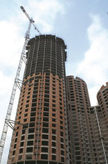 agaoglu round shape building or circular building completed with mesa tunnelforms