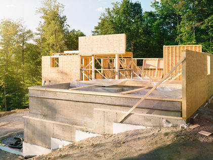 How Are Foundation-Abutting Walls Built?