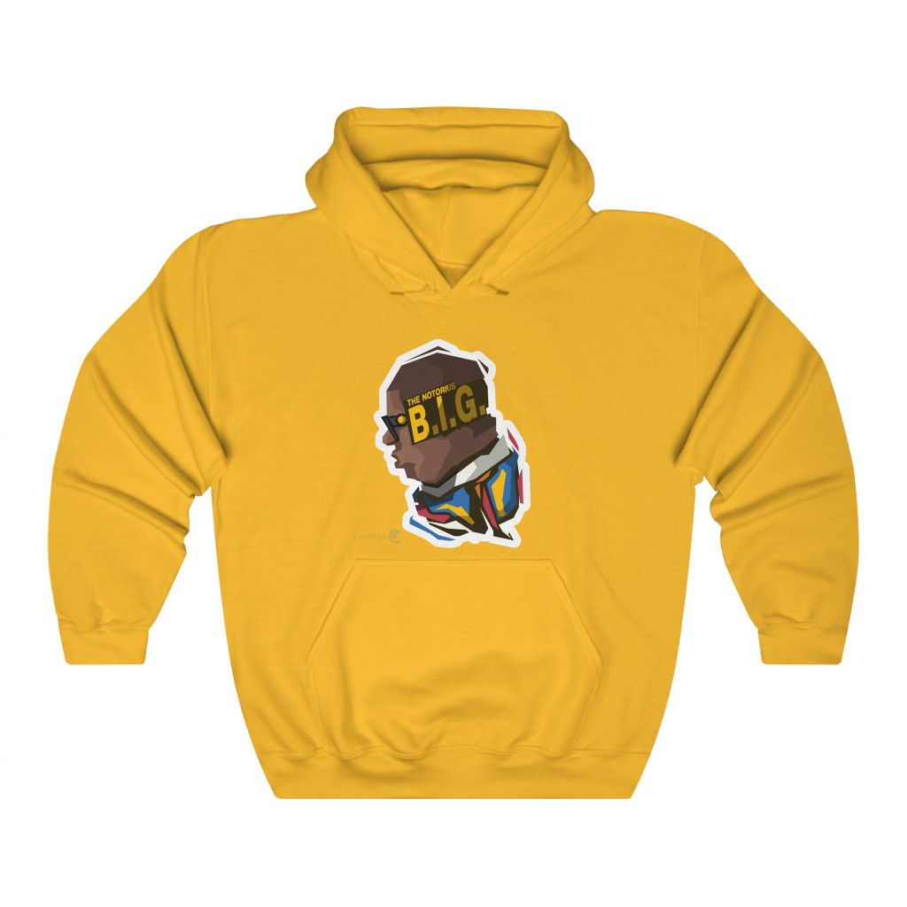 CAVELLE "Notorious B.I.G." Unisex Hoodie (big face) - 14 colors