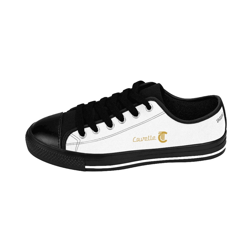 Thumbnail: CAVELLE Women's Low Canvas Sneakers