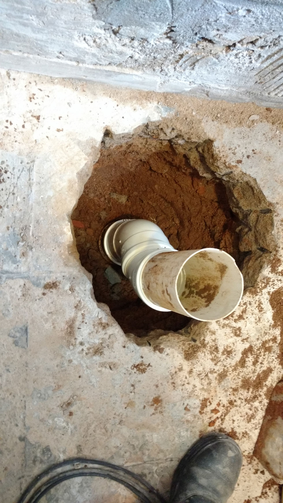 Mudança de eixo para por o Vaso Maior