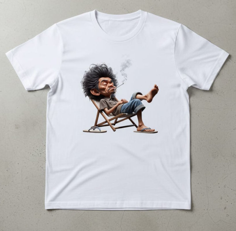 Küçük resim: 8-Safedock baskılı t-shirt