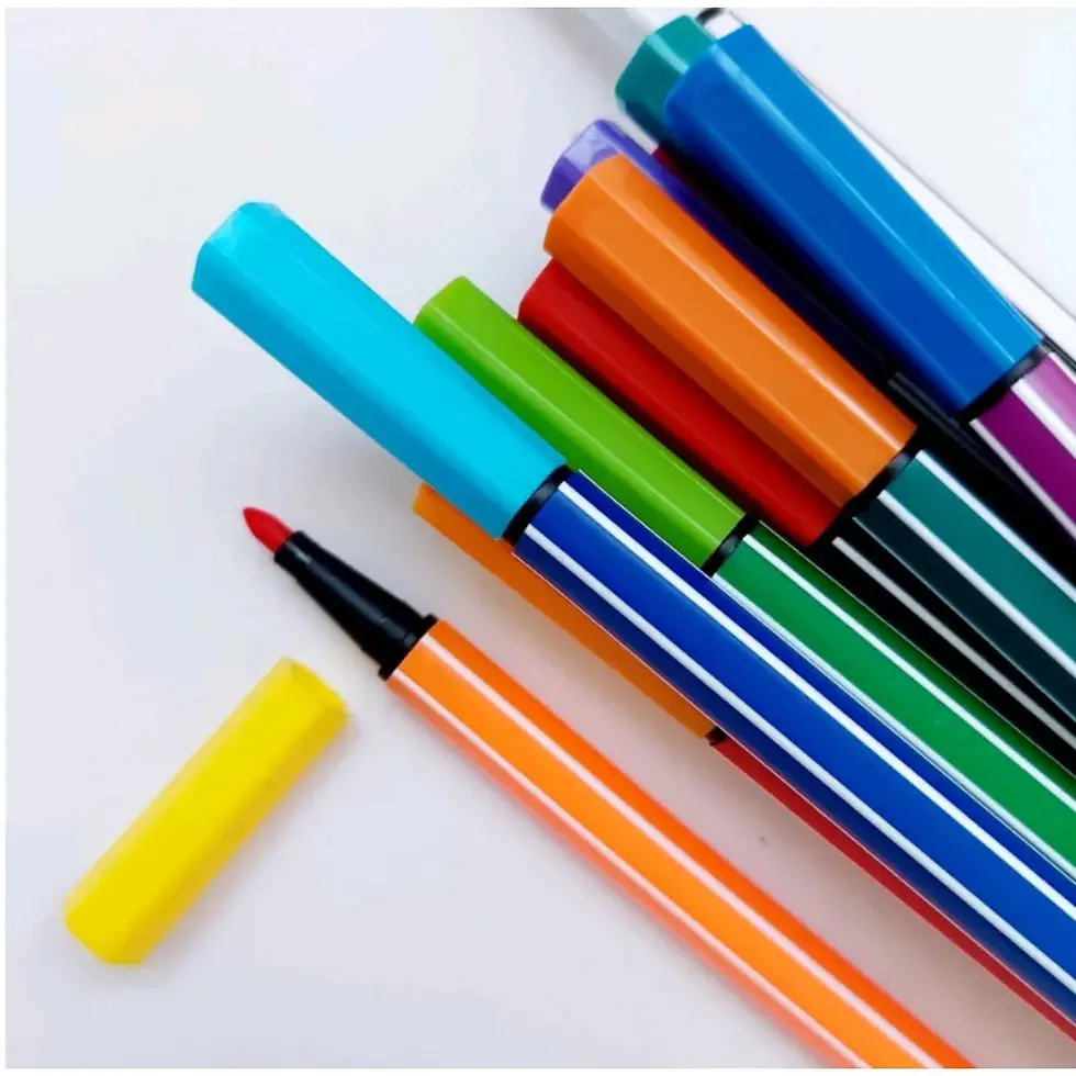 Miniatura: Caneta Hidrográfica c/ 12 Cores Mágicas