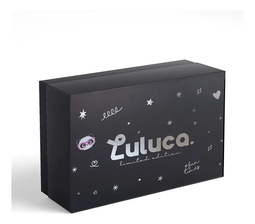 Miniatura: KIT MINI MOCHILA LULUCA C/ BASE E CHAVEIRO -EDIÇÃO LIMITADA