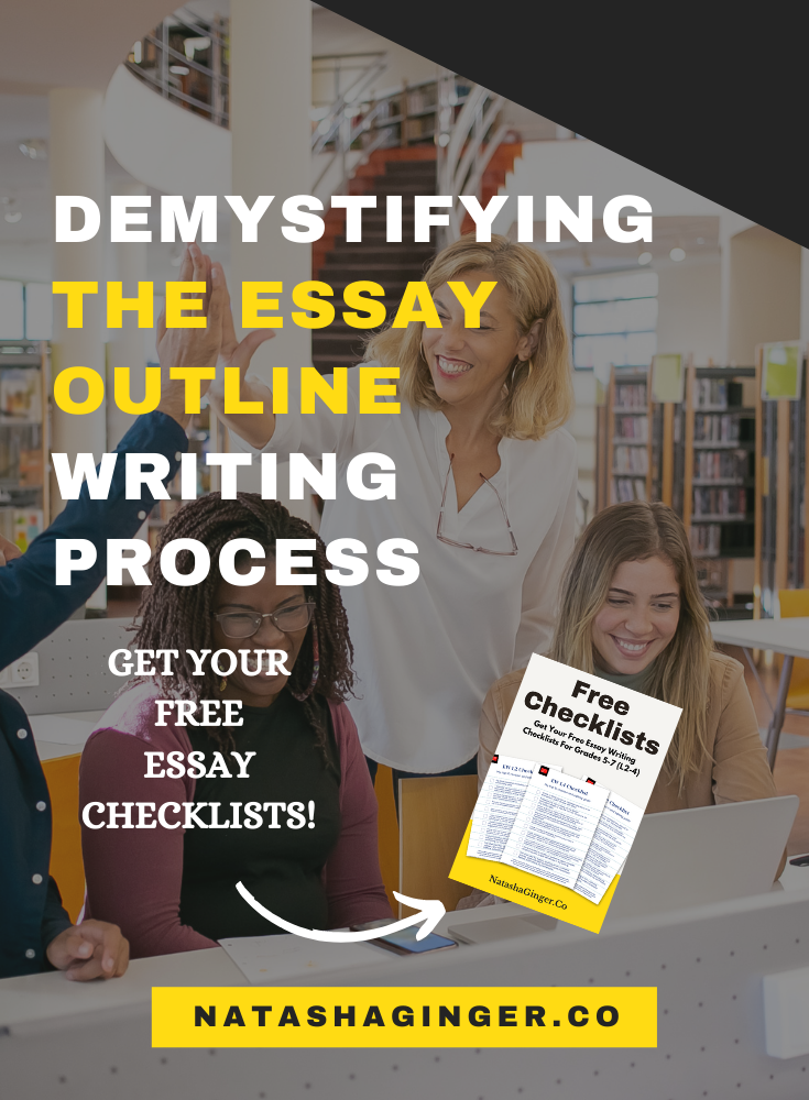 demystifying the essay outline writing process essay writing checklist editing and revision