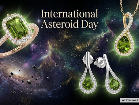 International Asteroid Day: Styling Peridot with a Cosmic Glow