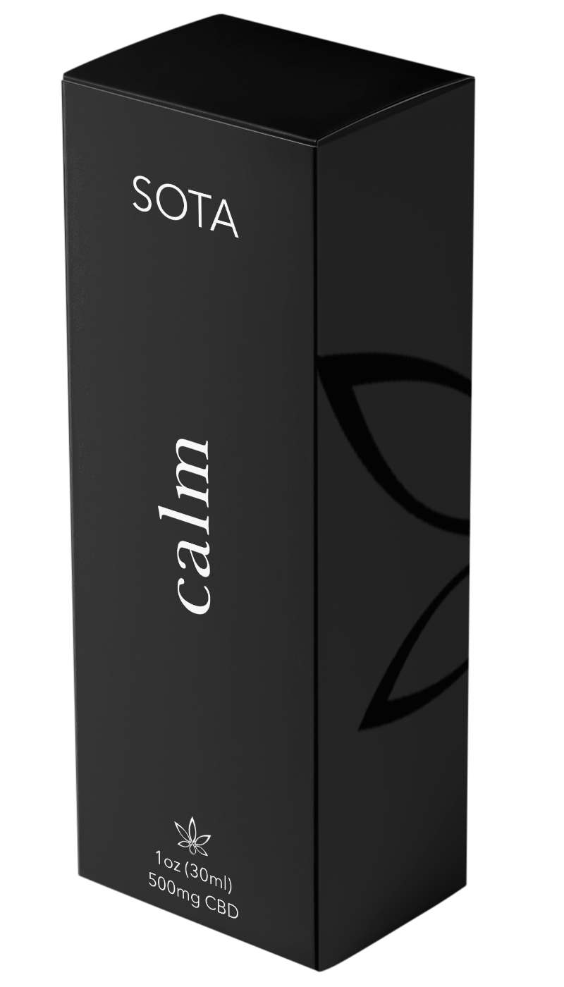 SOTA CBD Calm helps with anxiety and stress