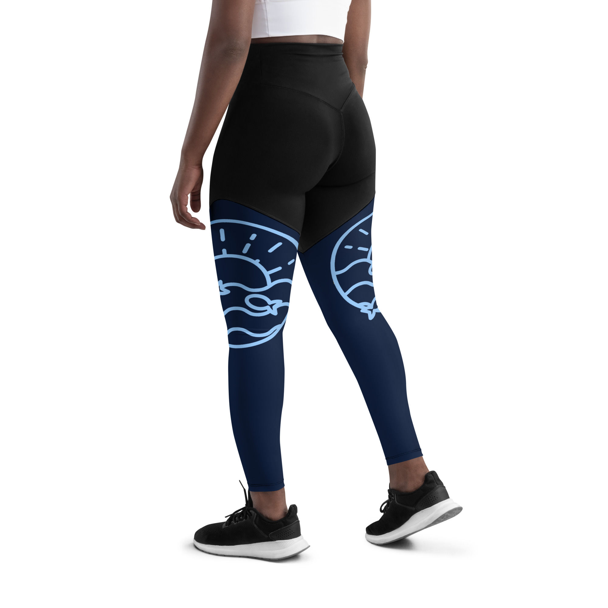 Legacy "Ocean Blues" Sports Leggings