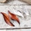 Thumbnail: Long Copper Leaf Earrings