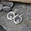 Thumbnail: Topaz Halo Earrings