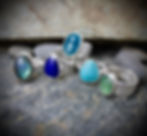 Handmade silver rings Cornwall