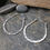 Thumbnail: Hammered Hoop Earrings