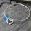 Thumbnail: Sea Glass Halo Bangle