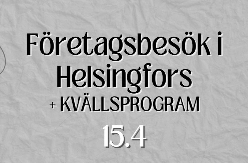 Företagsbesök i Helsingfors med SHS och SSHV