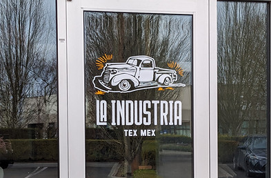 La Industria vinyl window graphic.jpg