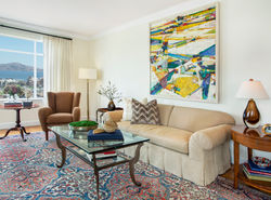 Living Room alternate angle with art