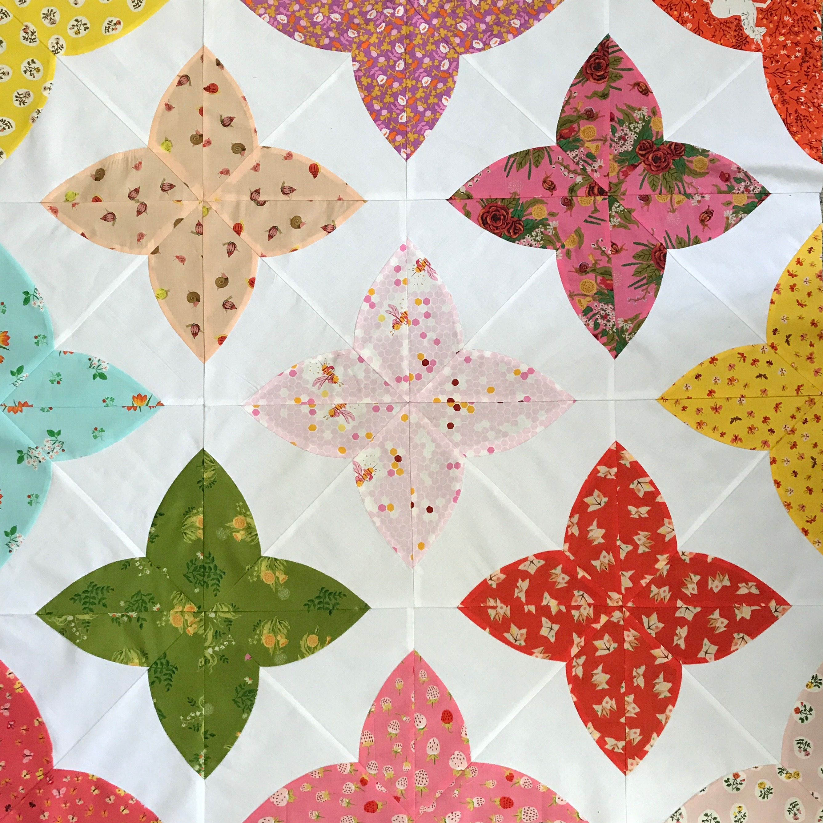 diamond primrose pattern