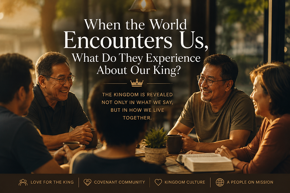 When the World Encounters Us