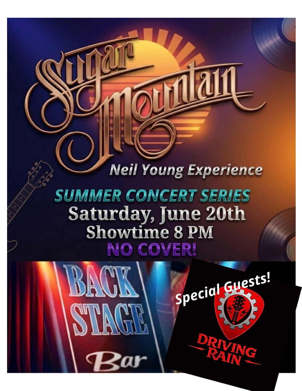 Sugar Mountain Kicks off Summer @ Backstage!