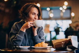Lady Enjoying Coffee-1.jpg
