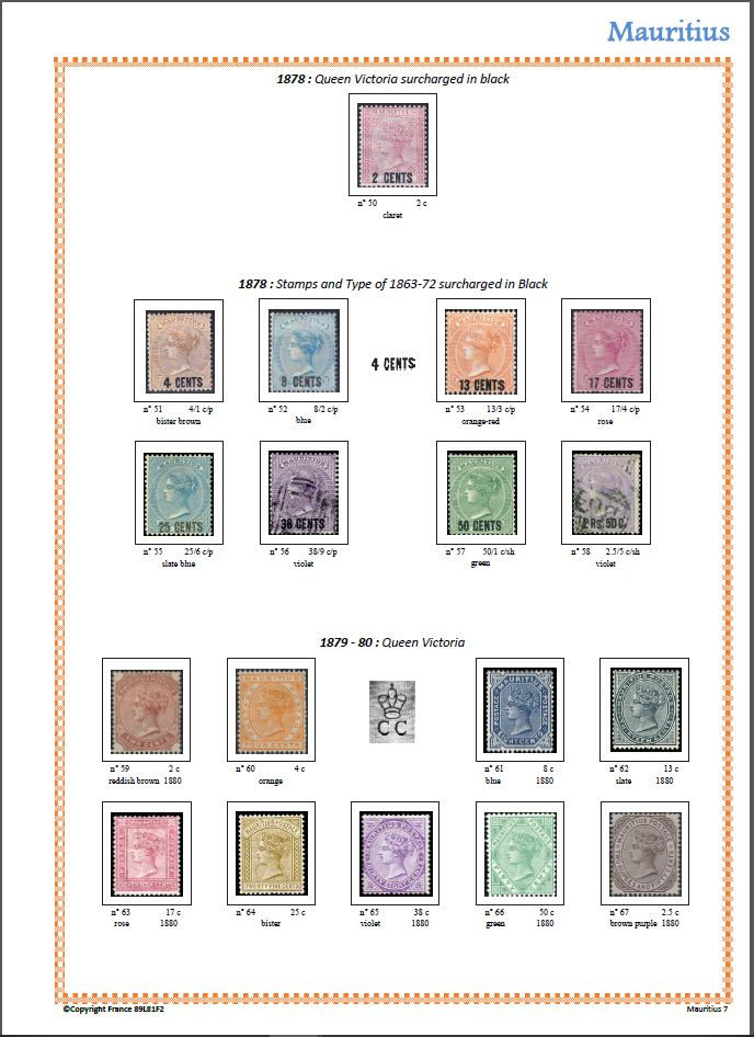 Thumbnail: Mauritius | 1857 - 1947 |