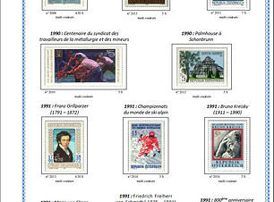 Autriche | 1991-2018 | Timbres Poste