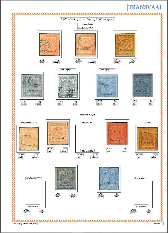 Miniature : Transvaal | 1869-1910 |