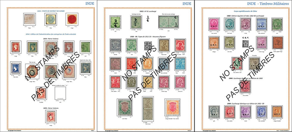 Miniature : Inde | 1852-1943 |