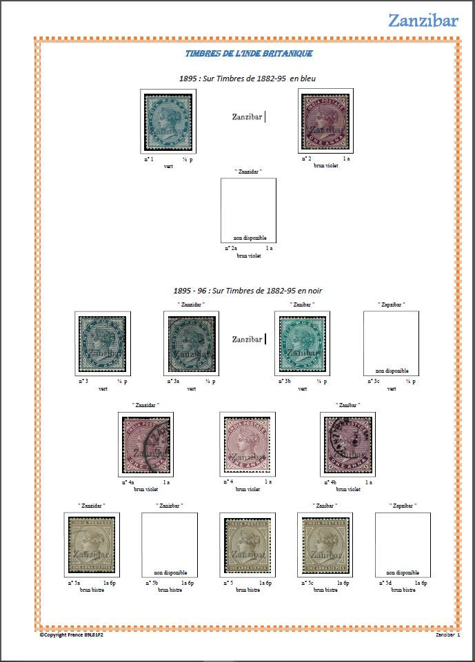 Miniature : Zanzibar | 1937-1941 |