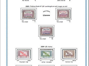 Hongrie | 1918 - 1974 | Timbres Poste-Aérienne |